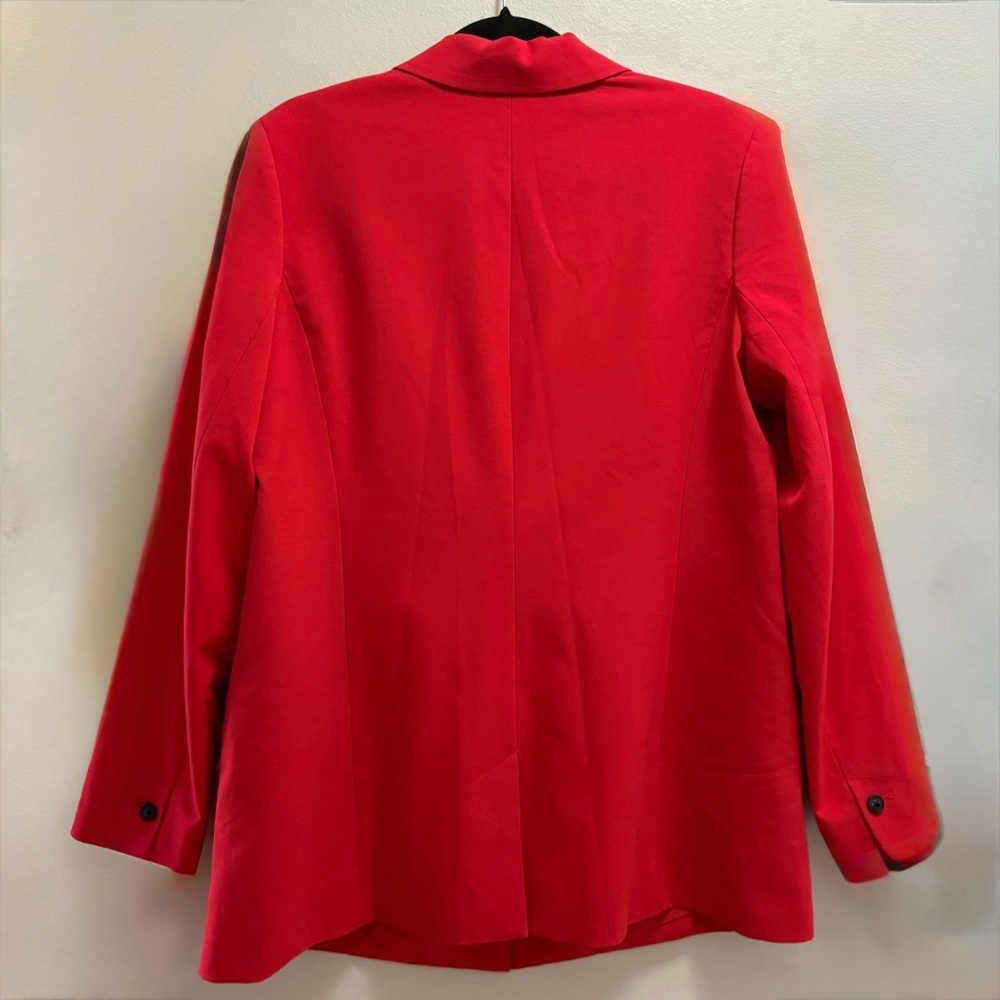 Reitmans Red Blazer Women’s Tailored Career Work Jacket Women’s 14 - Picture 4 of 16